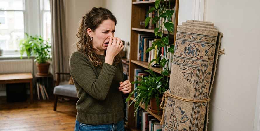 Неприятно миришещ килим